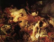 Eugene Delacroix The Death of Sardanapalus oil on canvas